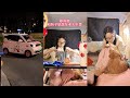 🌧️🐾 COZY RAINSTORM CAR CAMPING | Sleeping in Bed with My Dog During Heavy Rain ✨