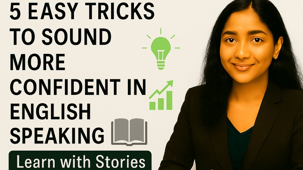 5 Easy Tricks to Sound More Confident in English Speaking 🏻️| Learn ...