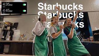 Starbucks Opening Shift | come to work with me