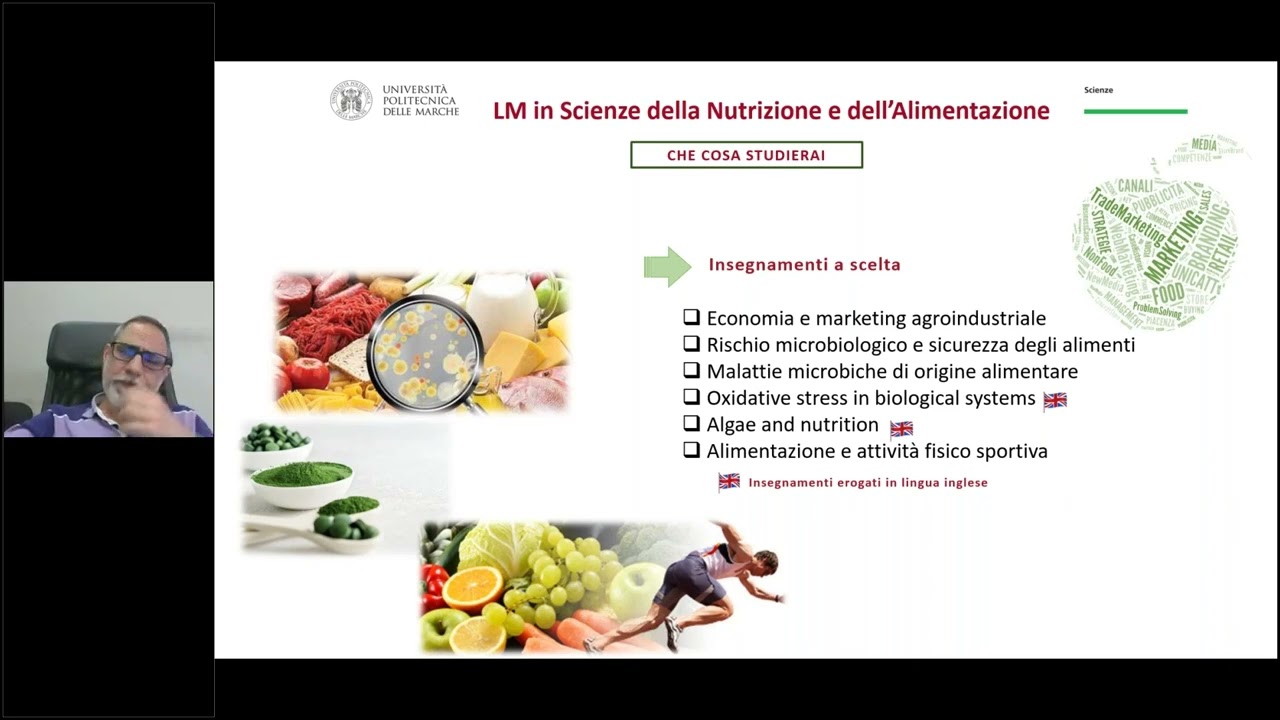Una Scelta Magistrale 2022 - Scienze: Scienze della Nutrizione e dell'Alimentazione