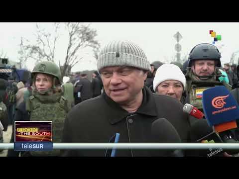 Citizens of Mariupol show consequences of sustained fighting against the Azov battalion