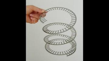 Stator Lamination Slinky Winding Machine-How is the slinky lamination made