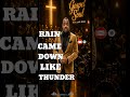 Rain came down like thunder #shortvideo #gospelmusic #shortvideo #music #jesus #lovesong #god