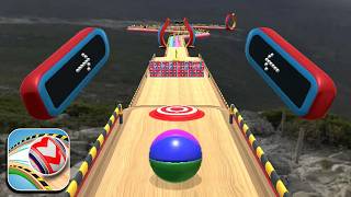 Rolling Balls 3D Sky Race Speedrun Gameplay Levels 70-71