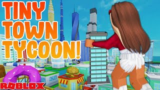 🏙️ I MADE THE TINIEST TOWN ON ROBLOX 🌇 | Tiny Town Tycoon | Roblox