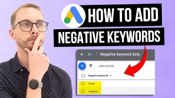 How to Add Negative Keywords to Performance Max (400+ Ideas in 90 Secs)
