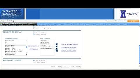 Create a New Report using Quickbase