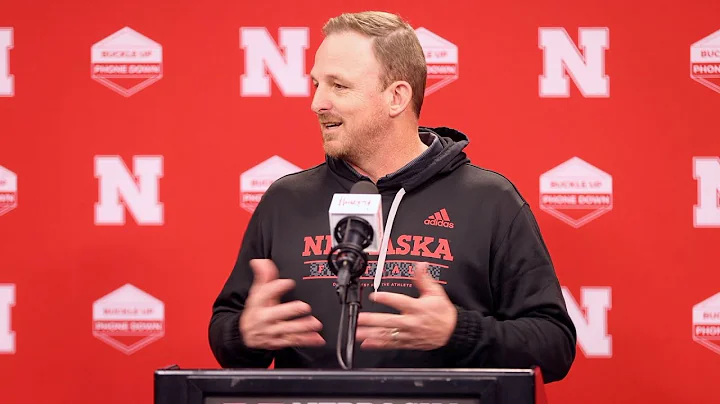 Husker football offensive coordinator Marcus Satte...