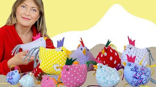 DIY Easter Chicks / How to sew Easter chickens / Chick Sewing Tutorial