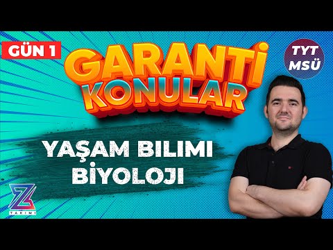 6 GÜNDE TYT-MSÜ FKB GARANTİ KONULAR KAMPI | BİYOLOJİ 1. GÜN