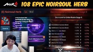 MIR4 - 108 EPIC NOIRSOUL HERB FAILED?