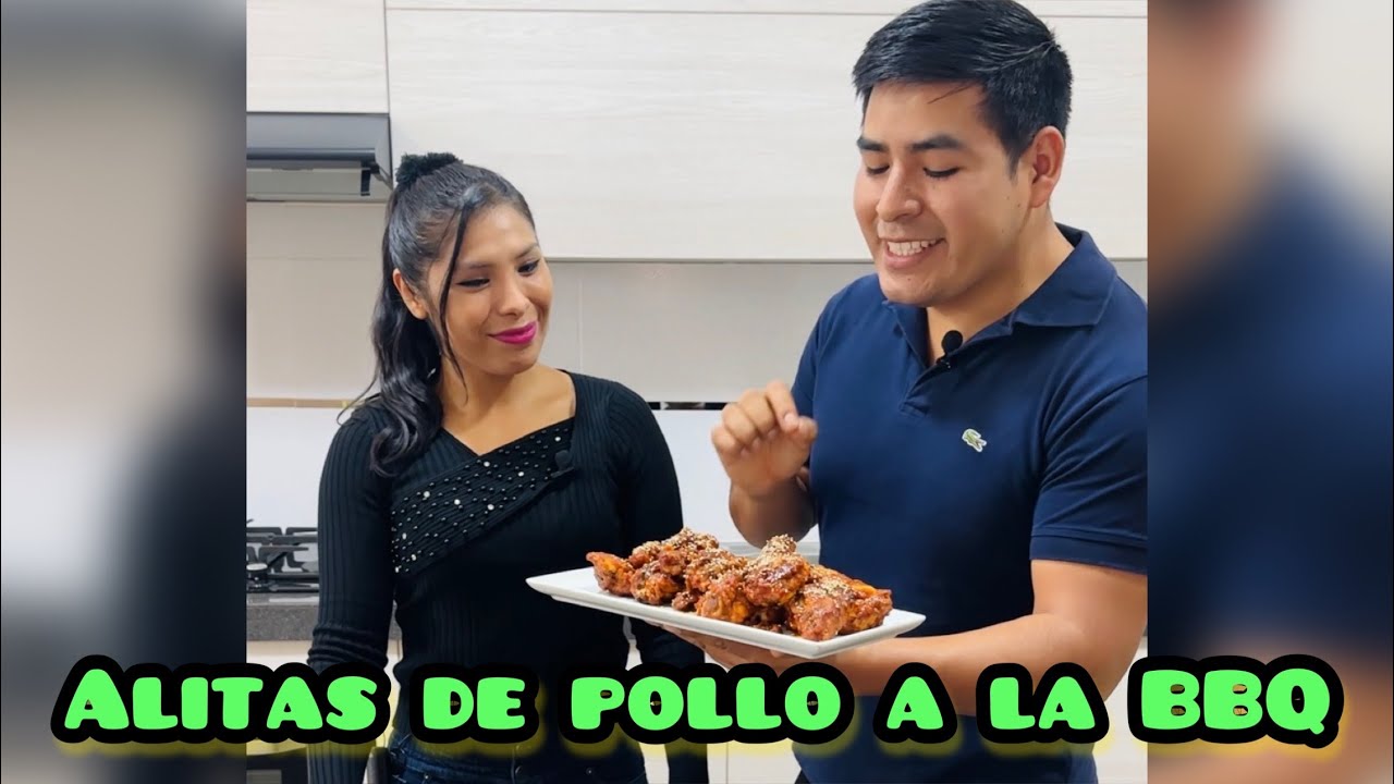 RECETA DOMINGUERA (alitas de pollo a la BBQ)