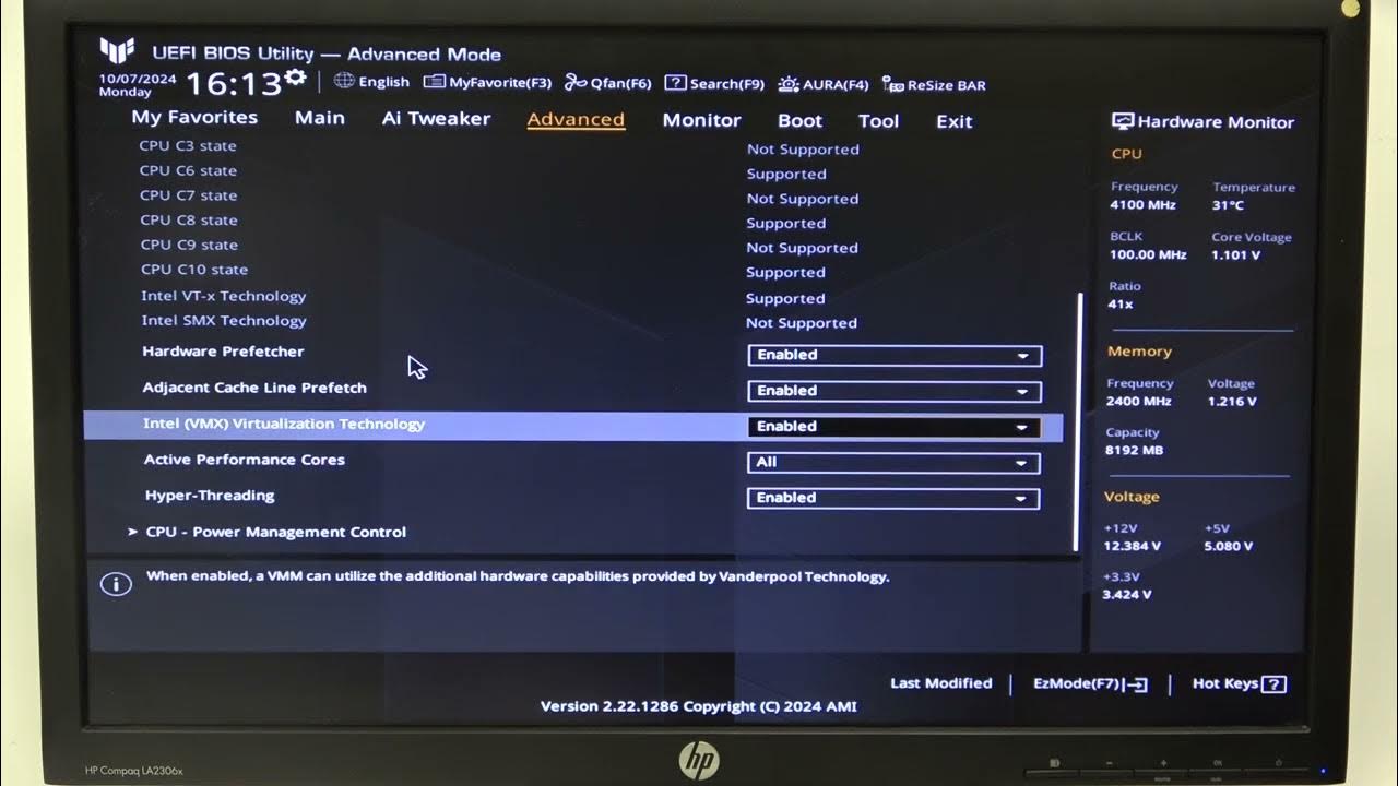 How To Enable/Disable Hardware Prefetcher On ASUS B760 Motherboard
