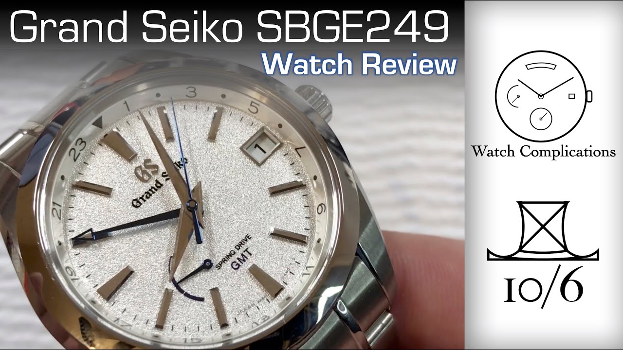 Grand Seiko SBGE249 LE Review - YouTube