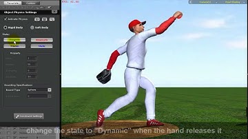iClone 5.1 Tutorial - Physics State Keys