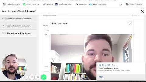 itslearning video and audio submission