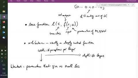 Lecture 13.1: Backpropagation | Automatic Differentiation | ML19