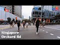 [4K] Singapore Orchard Road Weekend Walking Tour (August 2021) 🎧 Binaural Sound