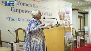 Dr Azra Fazal Pechuhochancellor Szabist, Highlights The Impact Of Zabtechs Work