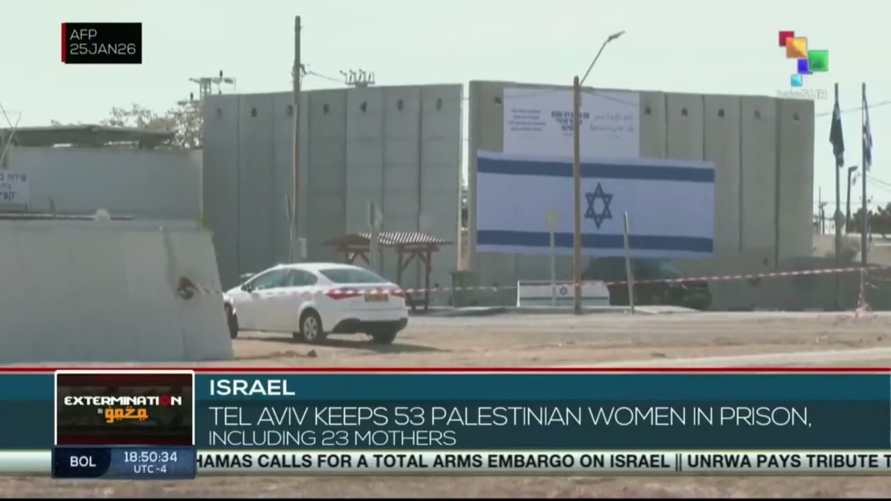 Israel | Tel Aviv keeps 53 Palestinian women in prison, including 23 mothers