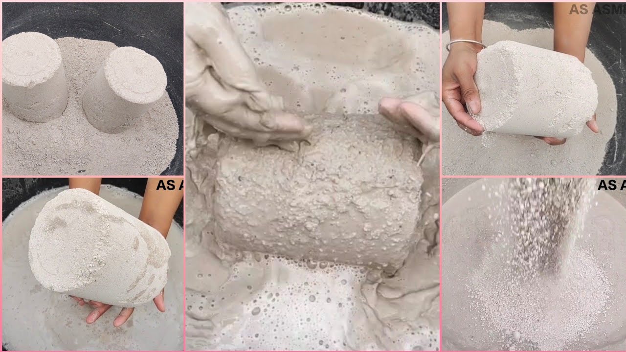 Asmr After watching this video you are going to love white cement