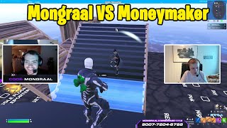 Mongraal VS Moneymaker 1v1 TOXIC Buildfights!