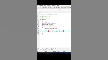 Star ⭐ Hollow Square Pattern In C Program#coding #programming#youtubevideo  #shortvideo#shorts#viral