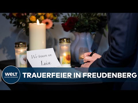 TRAUERFEIER IN FREUDENBERG: Hinterbliebene nehmen Abschied von 12-jähriger Luise
                            