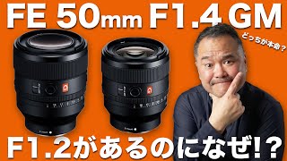 【FE 50mm F1.4 GM】こっちが本命？F1.2があるのになぜ？僕なりの視点で考えてみた【SEL50F14GM】