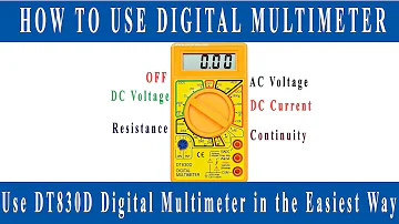 How to use a Digital Multimeter | Digital Multimeter use in Urdu and Hindi