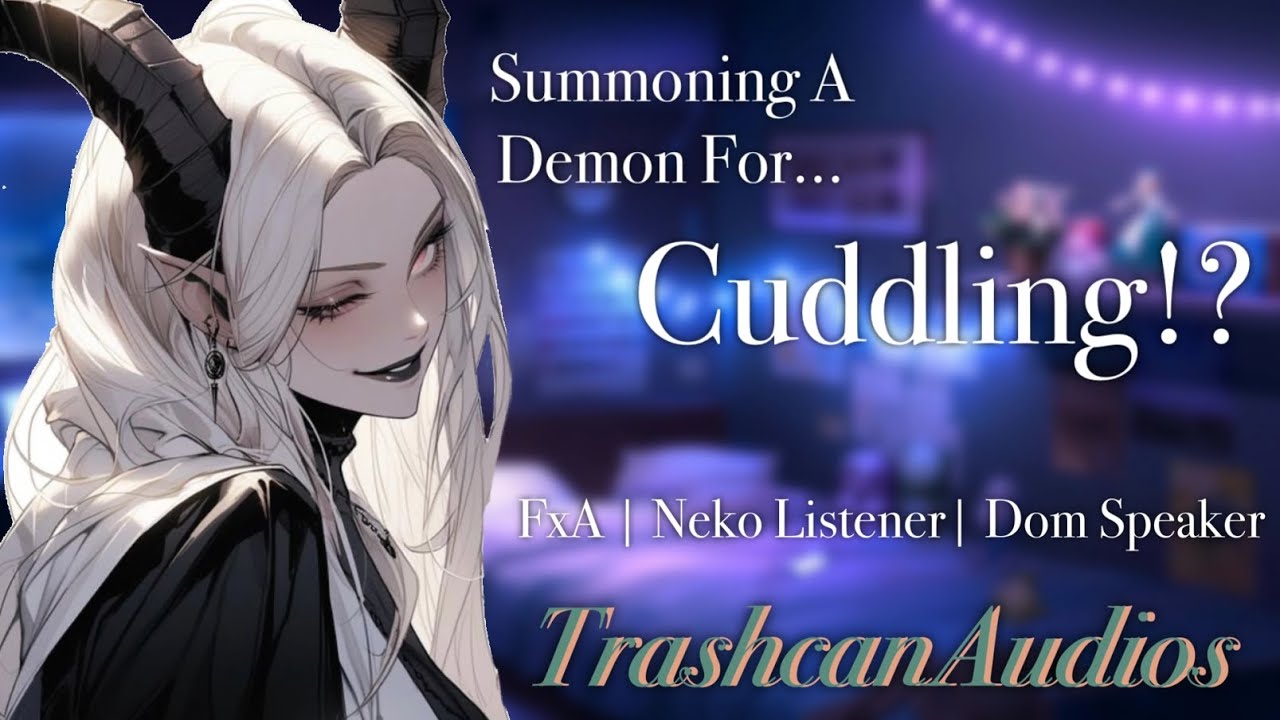 Summoning A Demoness To Help You Sleep?! | F4A | Neko Listener | Dom Demon Speaker | Sleep Aid