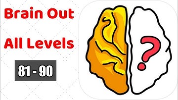 Brain Out Level 81 to 90 | brain out walkthrough | brain out gameplay | brain out