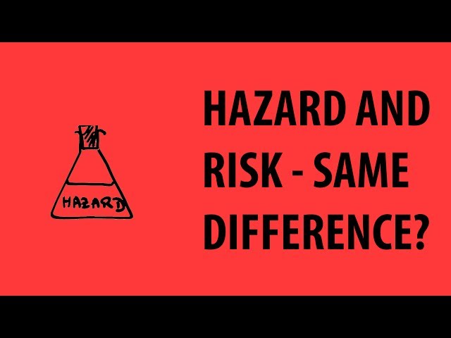 Hazard vs Risk - Same Difference? class=