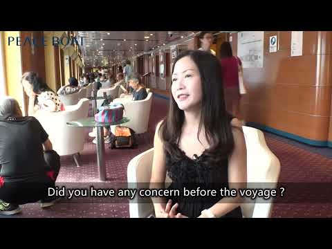 Interview with our Singaporean Participant1  Peace Boat Cruise s 98th voyage