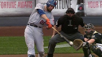 NYM@MIL: Duda opens scoring with a single to center