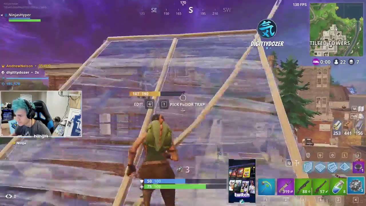 Ninja Crazy impulse grenade kill! (Ninja Stream)