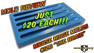 Just $20? Diving Deep Into The Moose Ridge Molds #120 Braided Paddle Tail Open Pour Mold