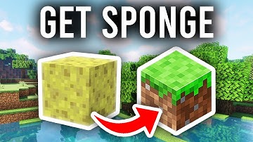 How To Get Sponge In Minecraft - Full Guide