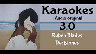Ruben Blades   Decisiones v3   Karaoke