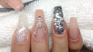 How To Nude Nails Coffin Ballerina Nail Shape