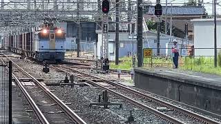 EF65-2127 広島更新色 5087レ 豊橋駅通過