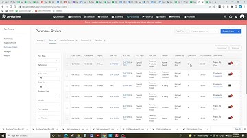 Receiving Purchase Orders through Service Titan