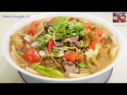 Video: Cách Nấu Dưa Chua Với ức Hun Khói
