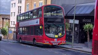 Route Visual | Southeastern Rail Replacement: Bromley South To Denmark Hill | WVL86, TP383 & VLW115