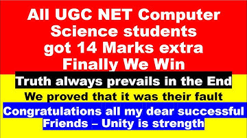 UGC NET 2021 Result Analysis of Computer Science