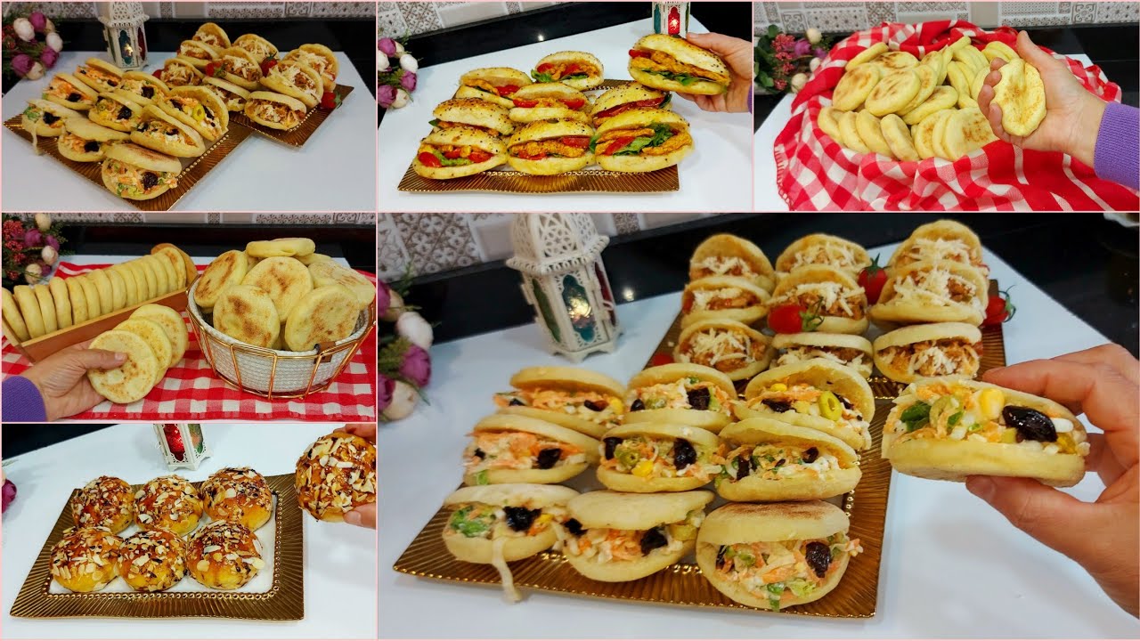 تحضيرات رمضان 2025💪 مخيمرات معمرين بجوج الحشوات /عجينة العشر دقاءق للمالح والحلو 👌