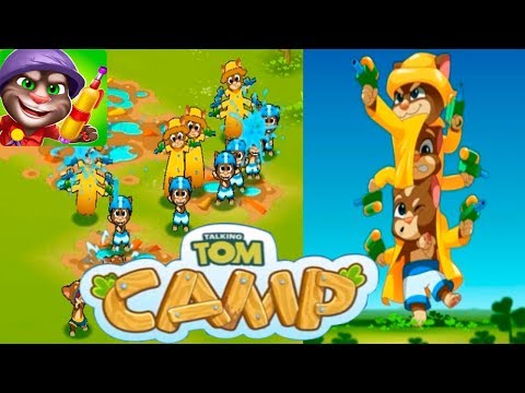 Talking Tom Camp Лагерь Говорящего Тома #2 Новые Котята и прохождение Первой главы Том и Друзья
