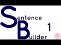 Sentence Builder 1: Make sentences in Japanese instinctively!