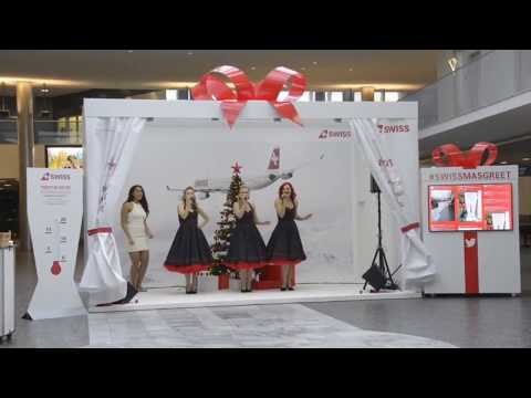 Webguerillas - Pop-up Show am Flughafen Zürich