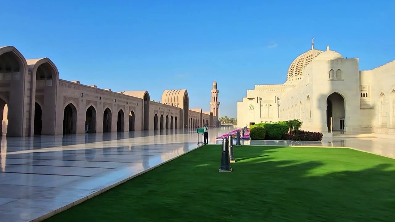  Inside Oman’s Majestic Sultan Qaboos Grand Mosque 😍🇴🇲MOSQUE 